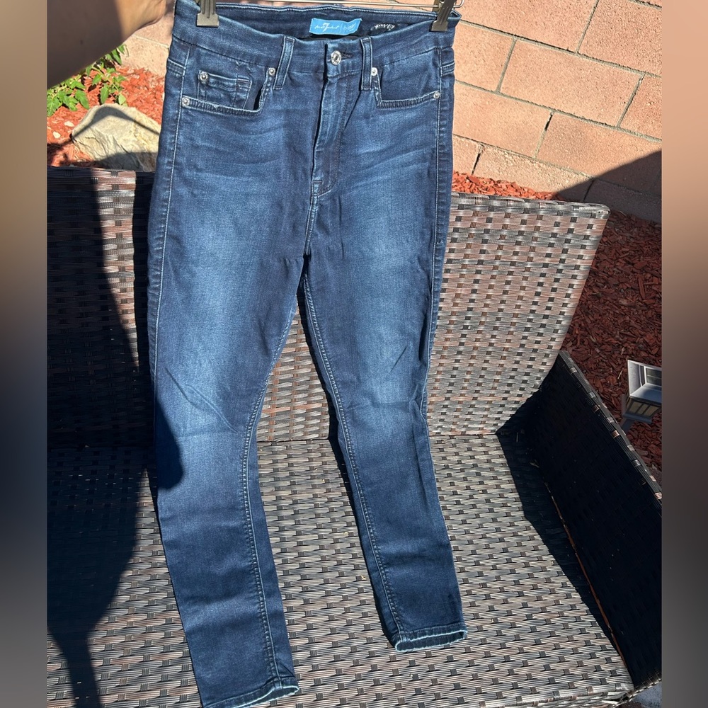7 for all mankind skinny jeans Aubrey size 27